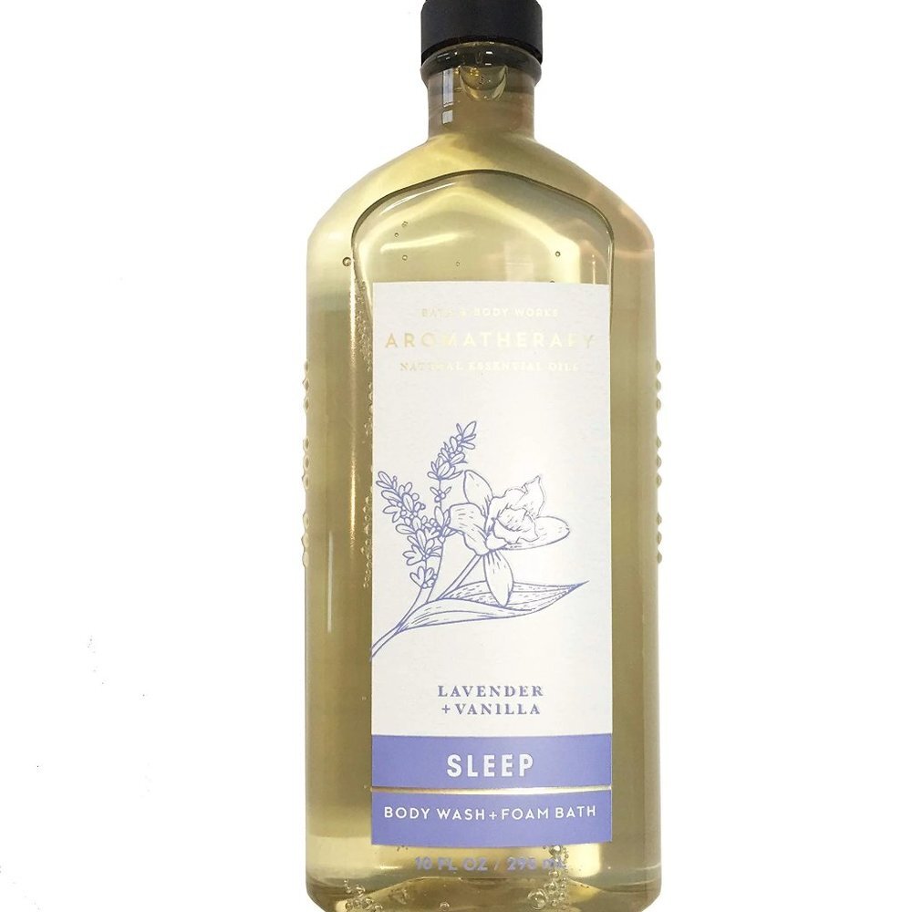 Aromatherapy LAVENDER VANILLA Body Wash and Foam Bath